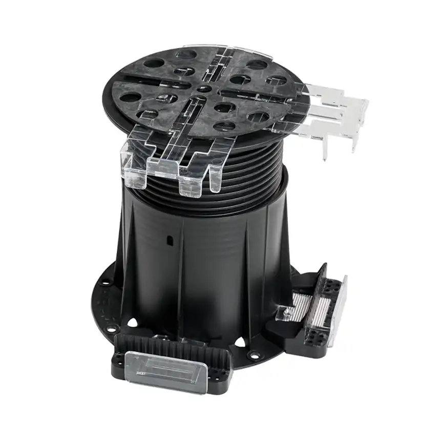 Sockelfäste Tebo PB-End Plast